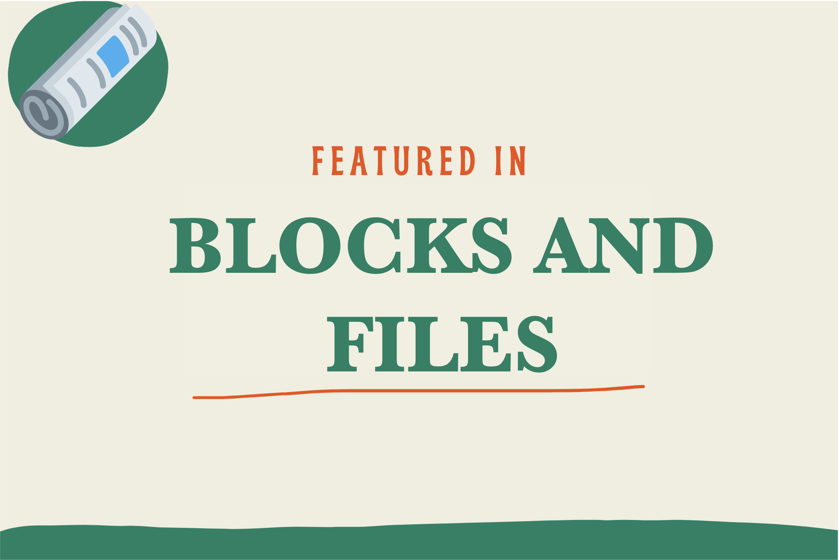 Featured in Blocks and Files